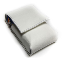 Pouzdro na cigarety 100 – Bílá kůže