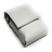 Pouzdro na cigarety 100 – Bílá kůže