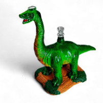 Bongo ve vzoru dinosaura Brontosaurus - pohled na horní část bongu