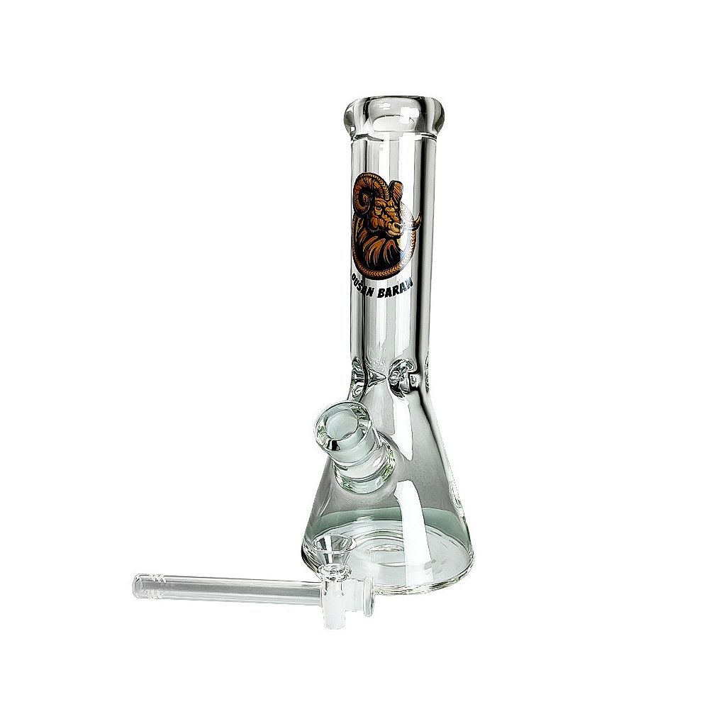 Skleněné bongo Dušan Clear - vybraný downpipe a šluk