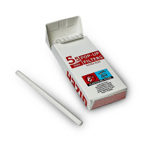 Cigaretové filtry Gizeh Pop-up Extra Slim 5,5mm - otevřeno