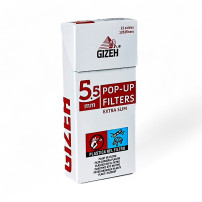 Cigaretové filtry Gizeh Pop-up Extra Slim 5,5mm