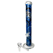 Skleněně-Bongo-Wirbell-45cm-Black-leaf-vybraný-downpipe-a-kotel