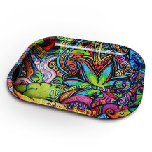 Roll Tray Colored Ganja - položen