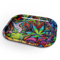 Roll Tray Colored Ganja - položen