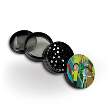 Grinder Rick and Morty Fuckers - rozložen na části