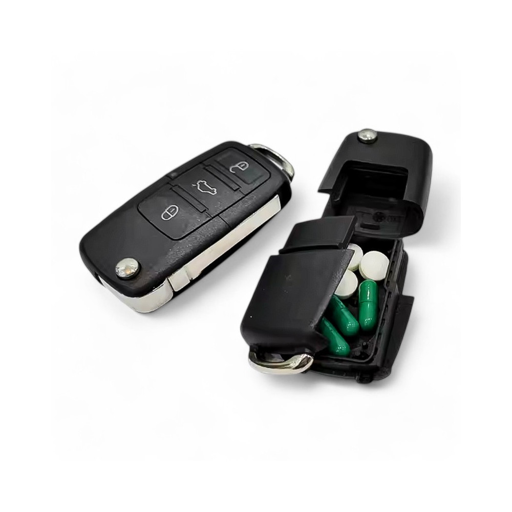 Dreambox Car Key - pohled na prostor s pilulkami