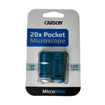 MicroMini kapesní mikroskop + LED + UV - zabalený v obalu