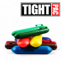 Tight Pac vzduchotěsný obal na skladování komerční fotografie s logem Tight Pac