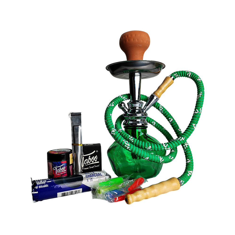 Vodní dýmka Mia Set - Zelený