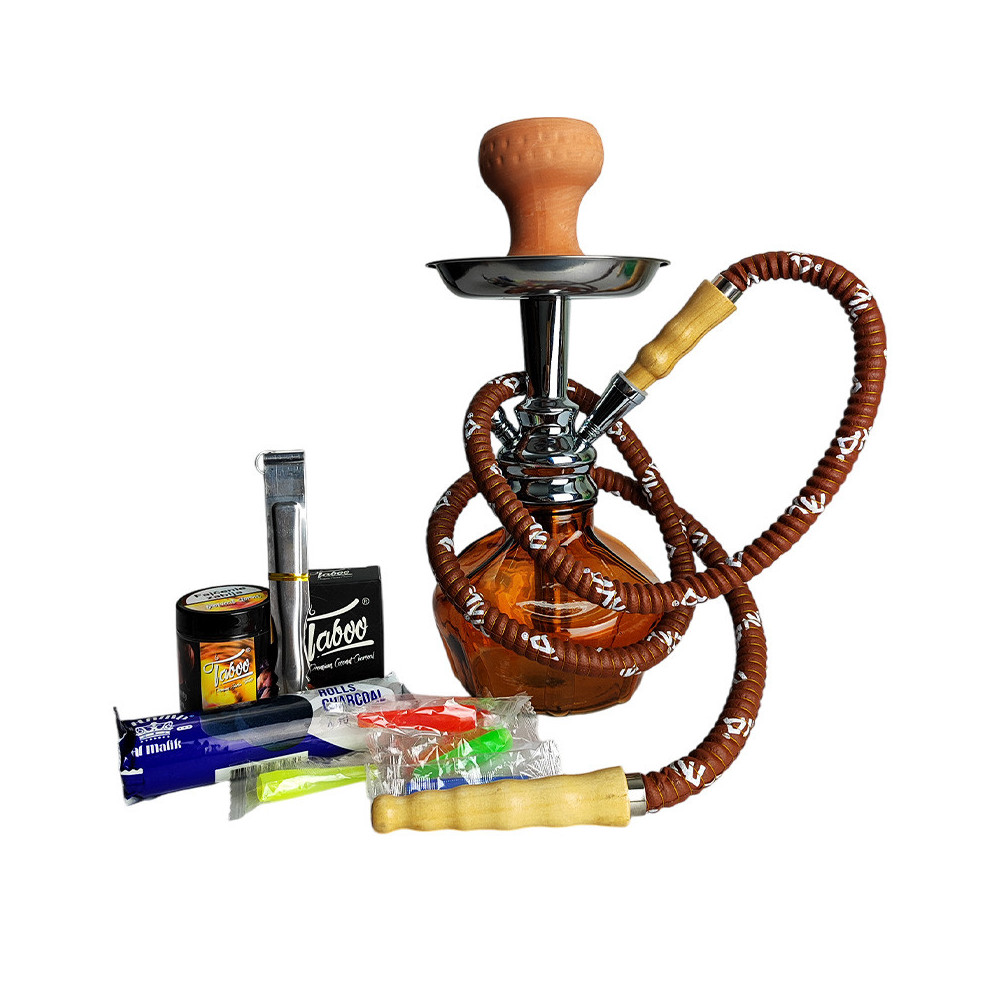 Vodní dýmka Mia Set - Hnědý