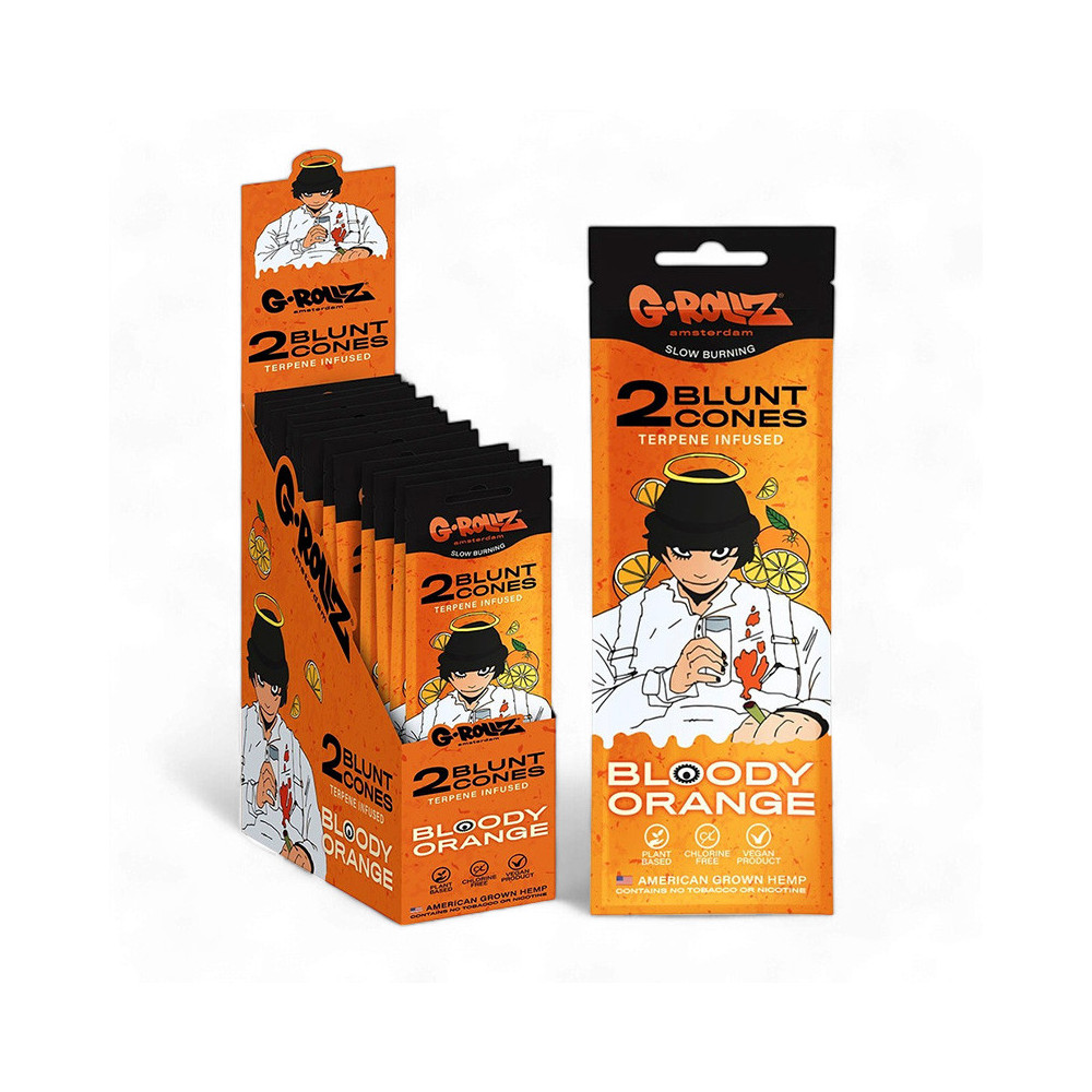 G-Rollz Hemp Cones - Bloody Orange