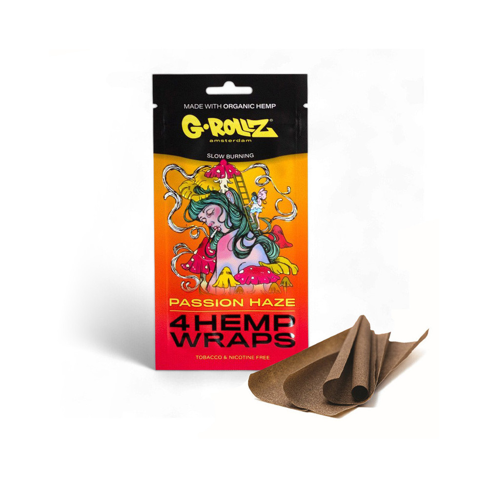 G-Rollz Hemp Wraps 4x - Passion Haze