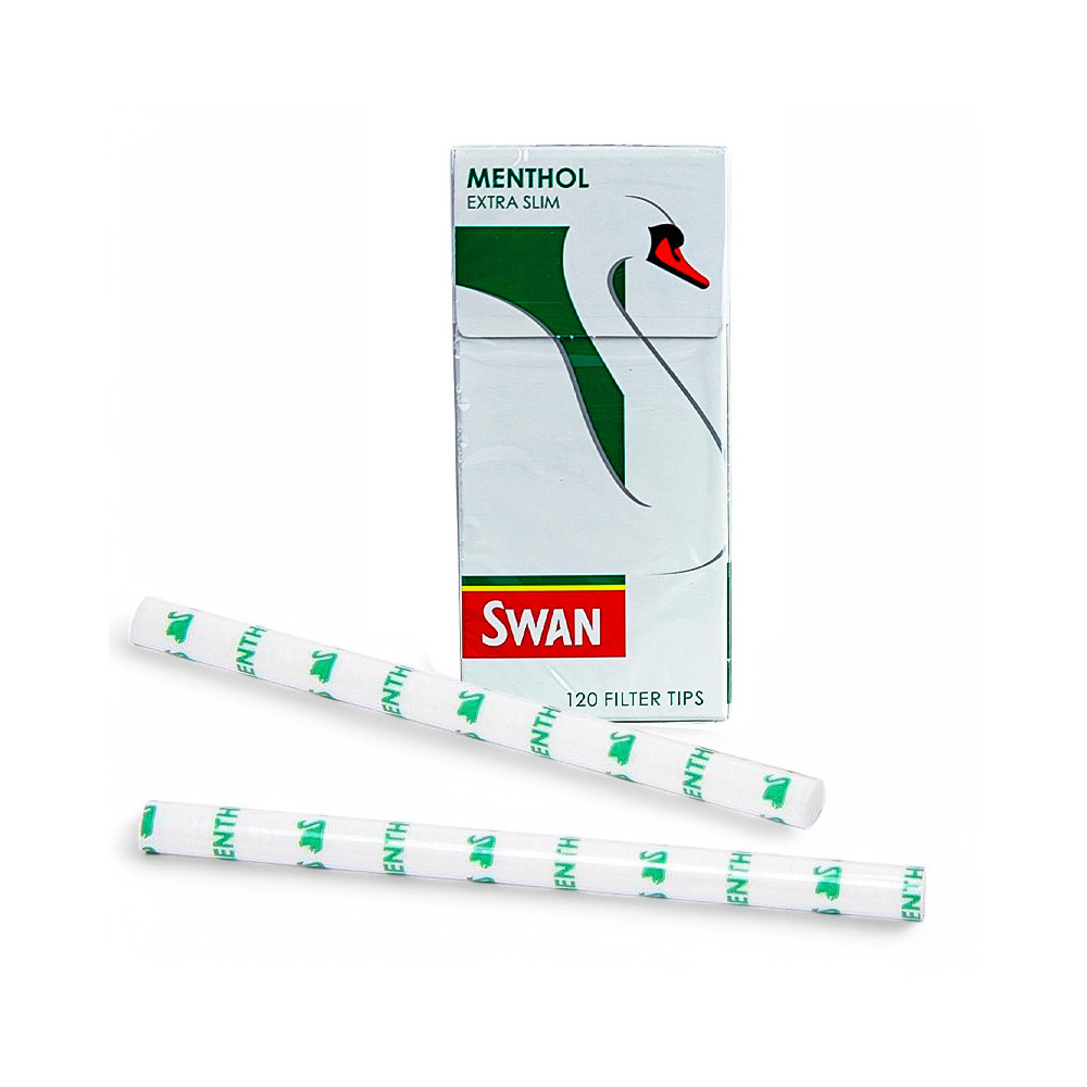 Filtry SWAN Extra Slim Mentol 120ks
