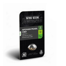 Sensi Research - Afghán Pearl CBD Automatic Fem. (3 semena) - v obalu