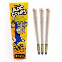 G-Rollz Ape Cones - Banana Cloud - vytažené cones