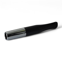Cigaretová špička Denicotea black/chrom - položená