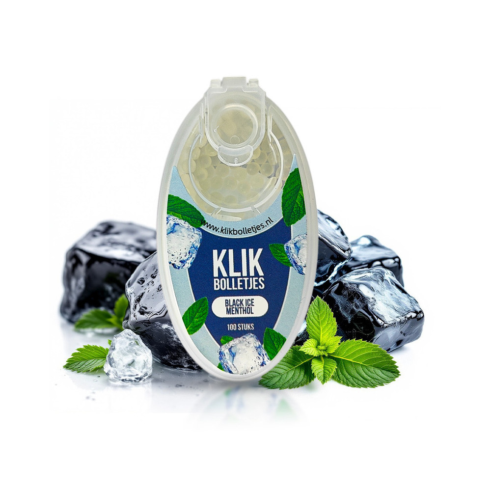 Aroma kuličky Klik - Black Ice Menthol