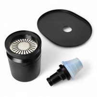 Stündenglass Gravity Bong Kompact - korunka s podšálkem pod korunku