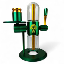 Dr. Greenthumb's X Stündenglass Gravity Bong Kompact - z druhé strany
