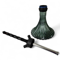 Vodní dýmka AMY DELUXE Dervish Black - tělo vodní dýmky a váza