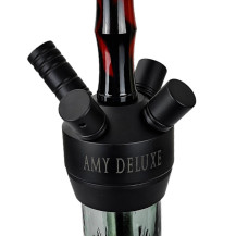 Vodní dýmka AMY DELUXE Dervish Black - zákledna