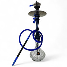Vodní dýmka AMY DELUXE Bohemian Cut Blue
