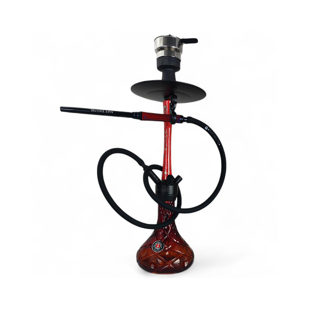 Vodní dýmka AMY Deluxe Alu Apis Red