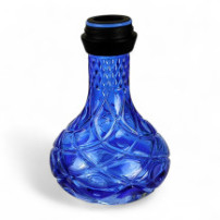 Vodní dýmka AMY Deluxe Alu Apis S Blue - váza