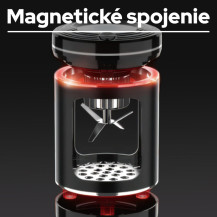 Yocan Draco Mini - Elektrický grinder - infografika magnetické spojení