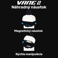 Náhradní náustek na Yocan Vany 2 - Černý - infografika
