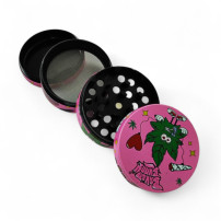 Grinder drtička Bunny Pink - rozebraná