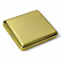 Pouzdro na cigarety gold s gumičkou