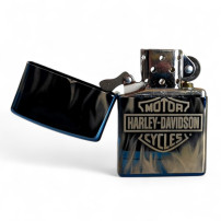 Zippo zapalovač - Harley Davidson 3 - otevřený