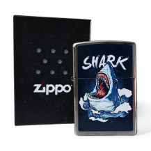 Zippo zapalovač - Shark Design - s dárkovou krabičkou