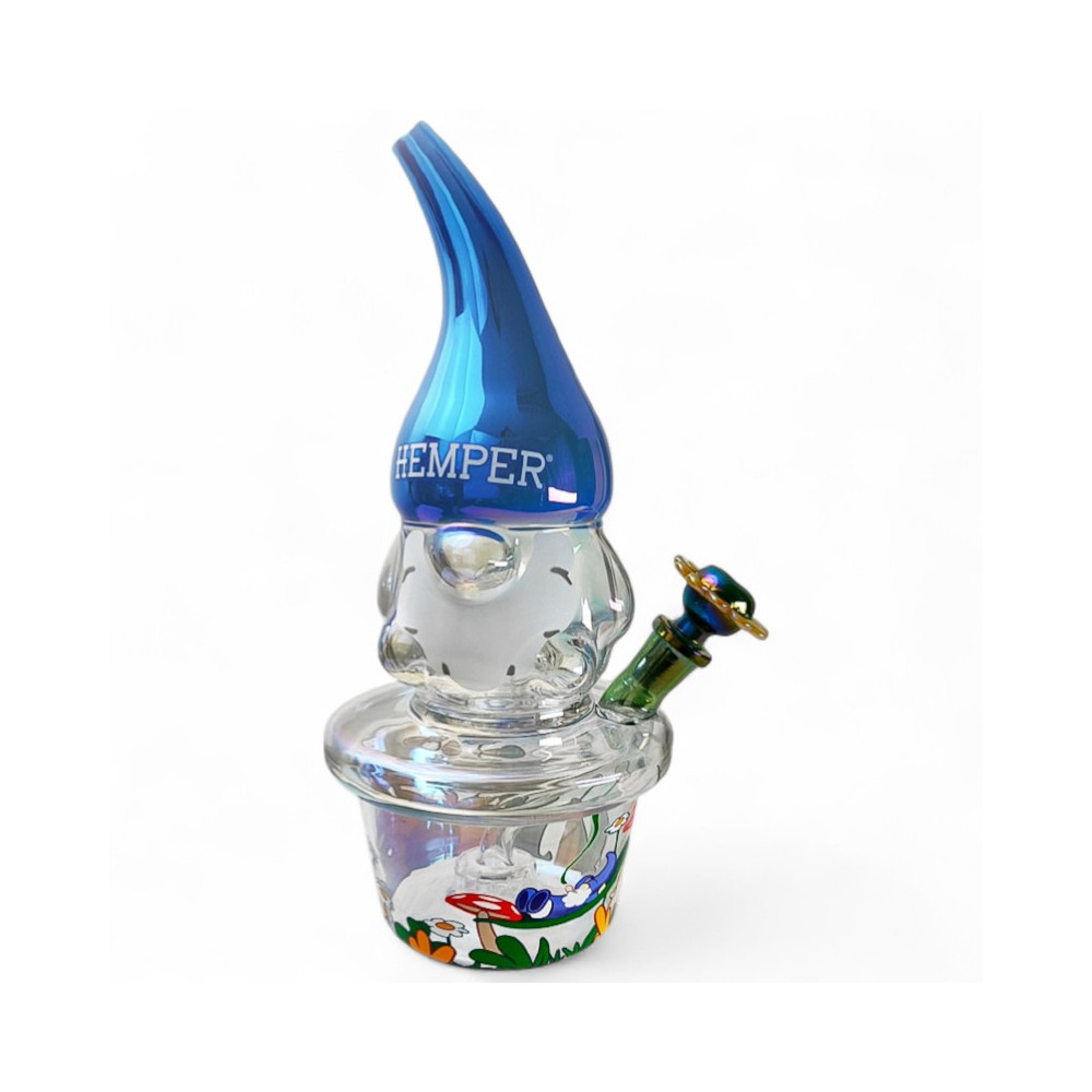 Skleněné bongo - Trippy Gnome XL - pohled zepředu