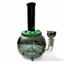 Skleněné bongo - Cauldron XL - pohled zboku od kotle