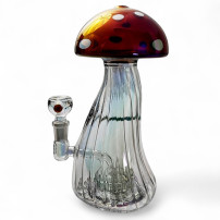 Skleněné bongo - Trippy Shroom XL - pohled zprava zboku
