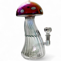 Skleněné bongo - Trippy Shroom XL - pohled zleva zboku