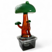 Skleněné bongo - Bonsai XL - pohled zezadu