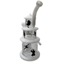 Skleněné bongo - Ninja Rig XL - pohled zezadu