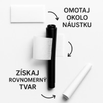 Šlukovka roller II. mix barev - infografika