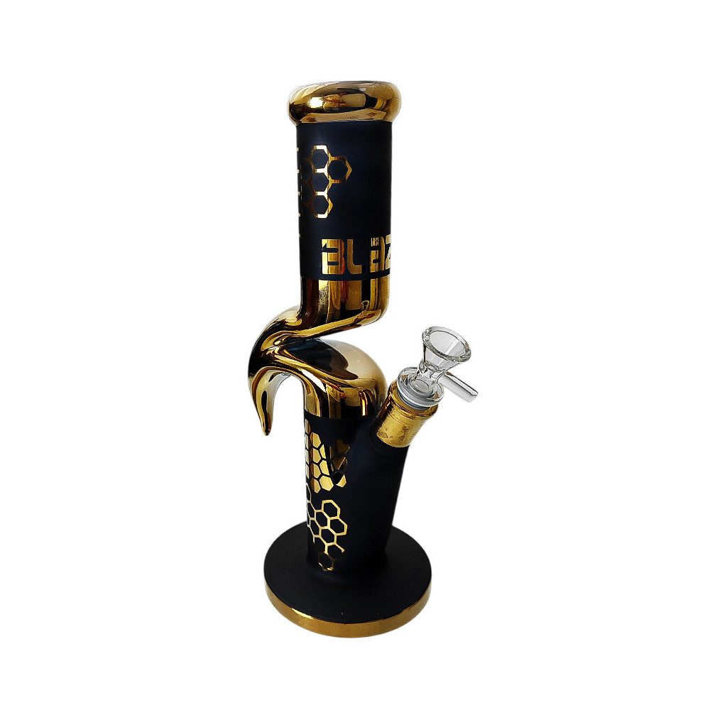 Skleněný Bong - BLAZE Glass Honey Gold