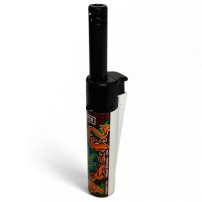 Zapalovač CLIPPER Tube WEED SHIELD - pohled zboku