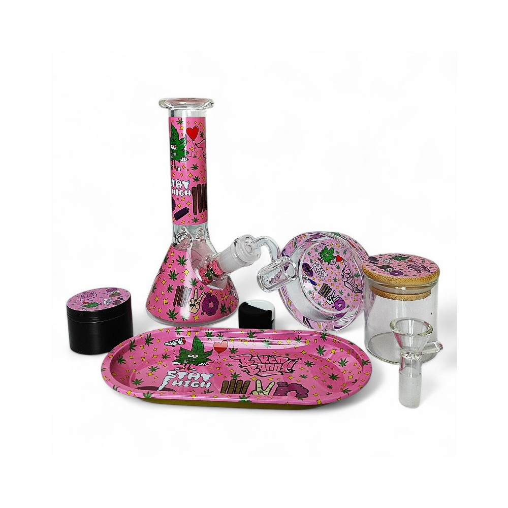 Bong Set "Baked Bunny"