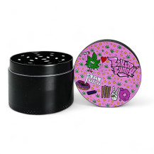 Bong Set "Baked Bunny" - grinder