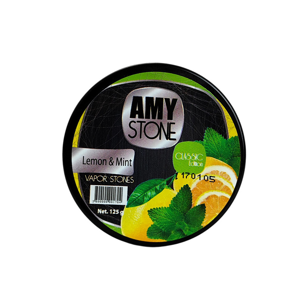 AMY Stones 125g - Lemon Mint - pohled na krabičku