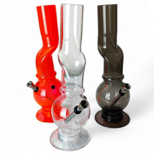 Bong acryl Crooked mix barev 31cm - mix
