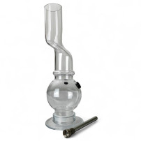 Bong acryl Crooked mix barev 31cm - rozložen