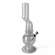 Bong acryl Crooked mix barev 31cm - pohled zboku
